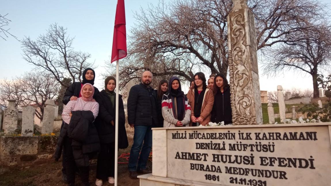 Okulumuz gezi kulübü öğrencileri ilbadı mezarlığı tarihi Kaleiçi